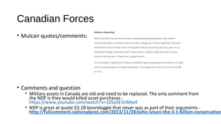 #348 Income splitting. Making the rich, 
richer and the poor, poorer
• Income tax splitting benefits a good portion of the population
• Tax cuts since 2006 have helped the low to middle class
• Income tax splitting helps income inequality
• NDP ignores tax changes since 2006, why?
 