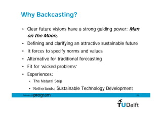 19.02, Mulder — From forecasting to backcasting