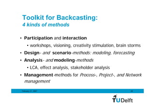 19.02, Mulder — From forecasting to backcasting