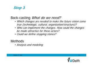 19.02, Mulder — From forecasting to backcasting