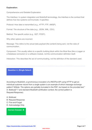 Mule-101 Certification Guide: MuleSoft Fundamentals Integration Skills ...