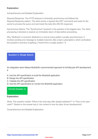 Salesforce Certified MuleSoft Integration Foundations (Mule-101) Exam ...