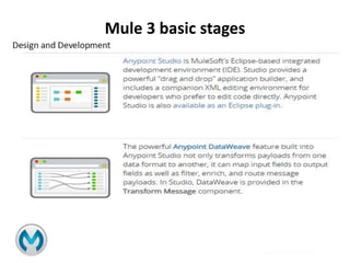Mule 3 basic stages
 