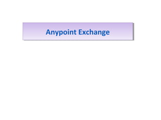 Anypoint ExchangeAnypoint Exchange
 