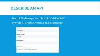 Mule api management | PPTX