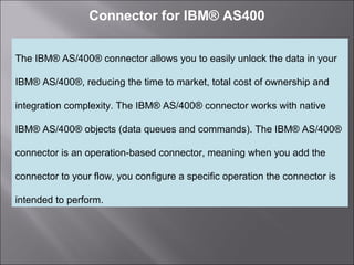 Mule connector for ibm® as400 | PPT
