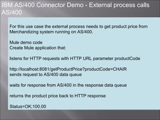 Mule connector for ibm® as400 | PPT