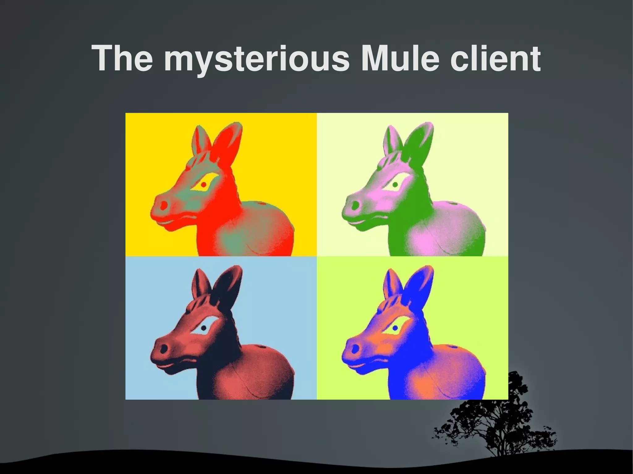 The mysterious Mule client




          
 