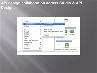 3
API design collaboration across Studio & API
Designer
 