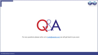 © EAIESB Software Solutions
For any questions please write us to mule@eaiesb.com we will get back to you soon
 