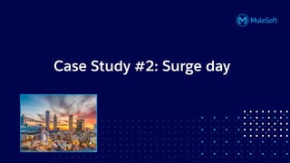 All contents © MuleSoft, LLC
Case Study #2: Surge day
 