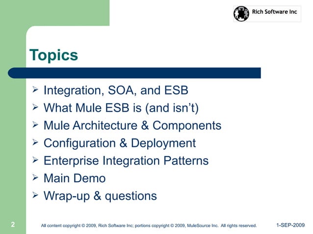 Mule ESB - Integration Simplified