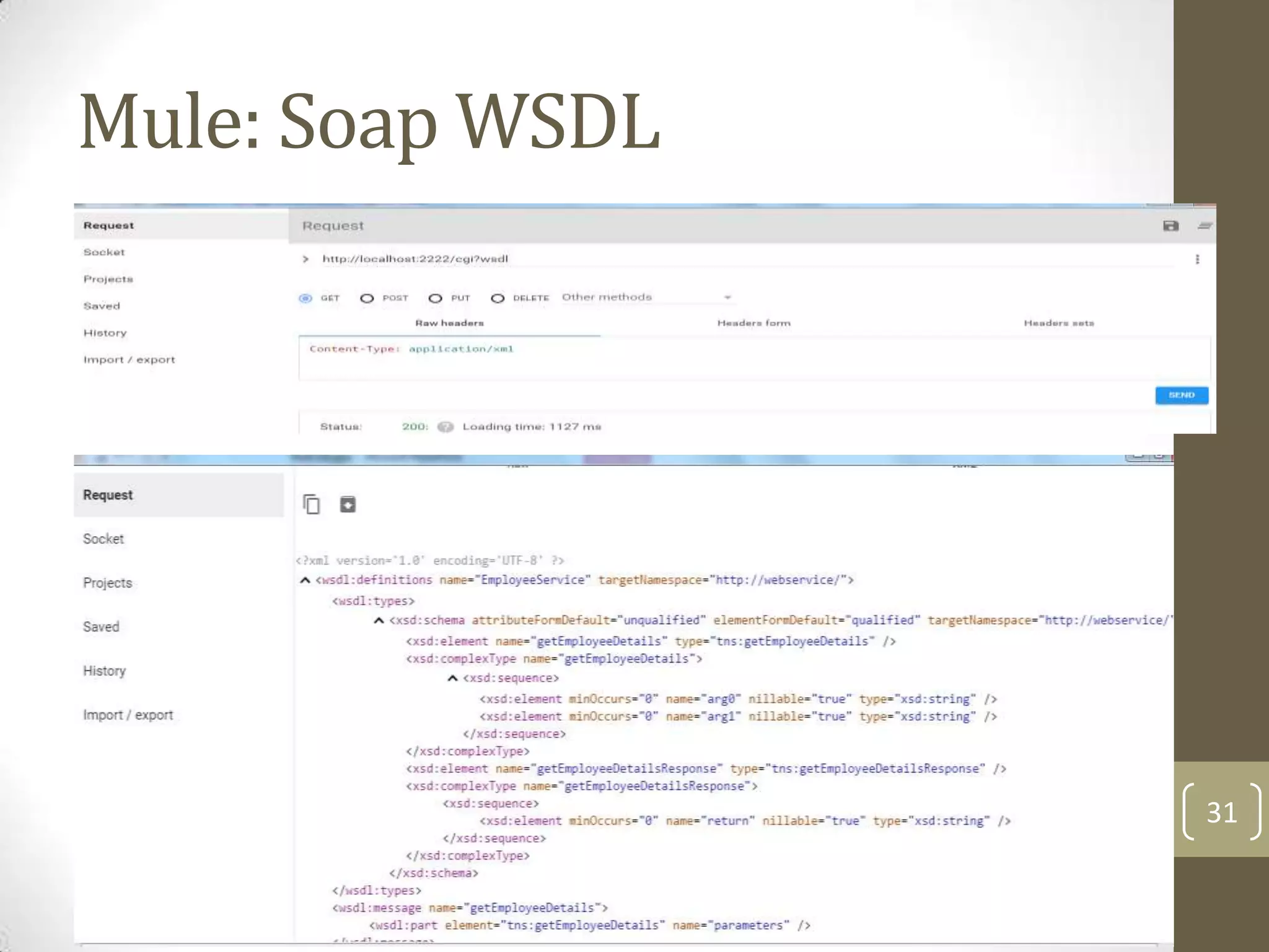Mule: Soap WSDL
31
 