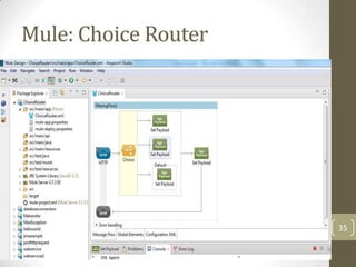 Mule: Choice Router
35
 