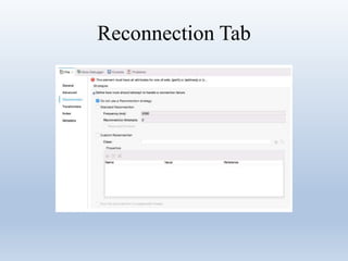 Reconnection Tab
 
