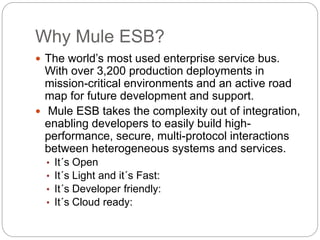 Mule fundamentals muthu guru rathinesh g | PPTX