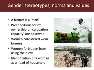 Addressing gender inequalities in Ethiopia’s agricultural sector to reduce poverty