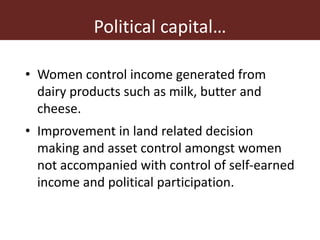 Addressing gender inequalities in Ethiopia’s agricultural sector to reduce poverty