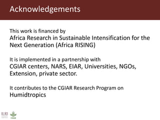 Addressing gender inequalities in Ethiopia’s agricultural sector to reduce poverty