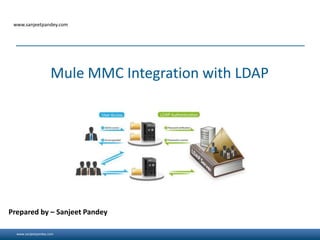www.sanjeetpandey.com
www.sanjeetpandey.com
Prepared by – Sanjeet Pandey
Mule MMC Integration with LDAP
 