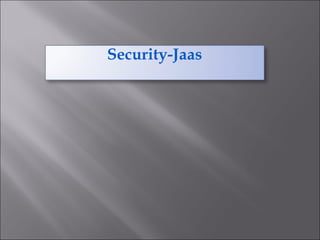 Security-Jaas
 