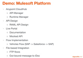 Mulesoft integration patterns knowledge sharing | PPT