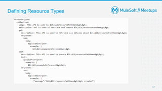 Defining Resource Types
17
 