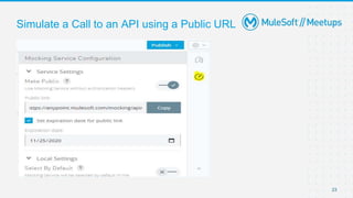 Simulate a Call to an API using a Public URL
23
 