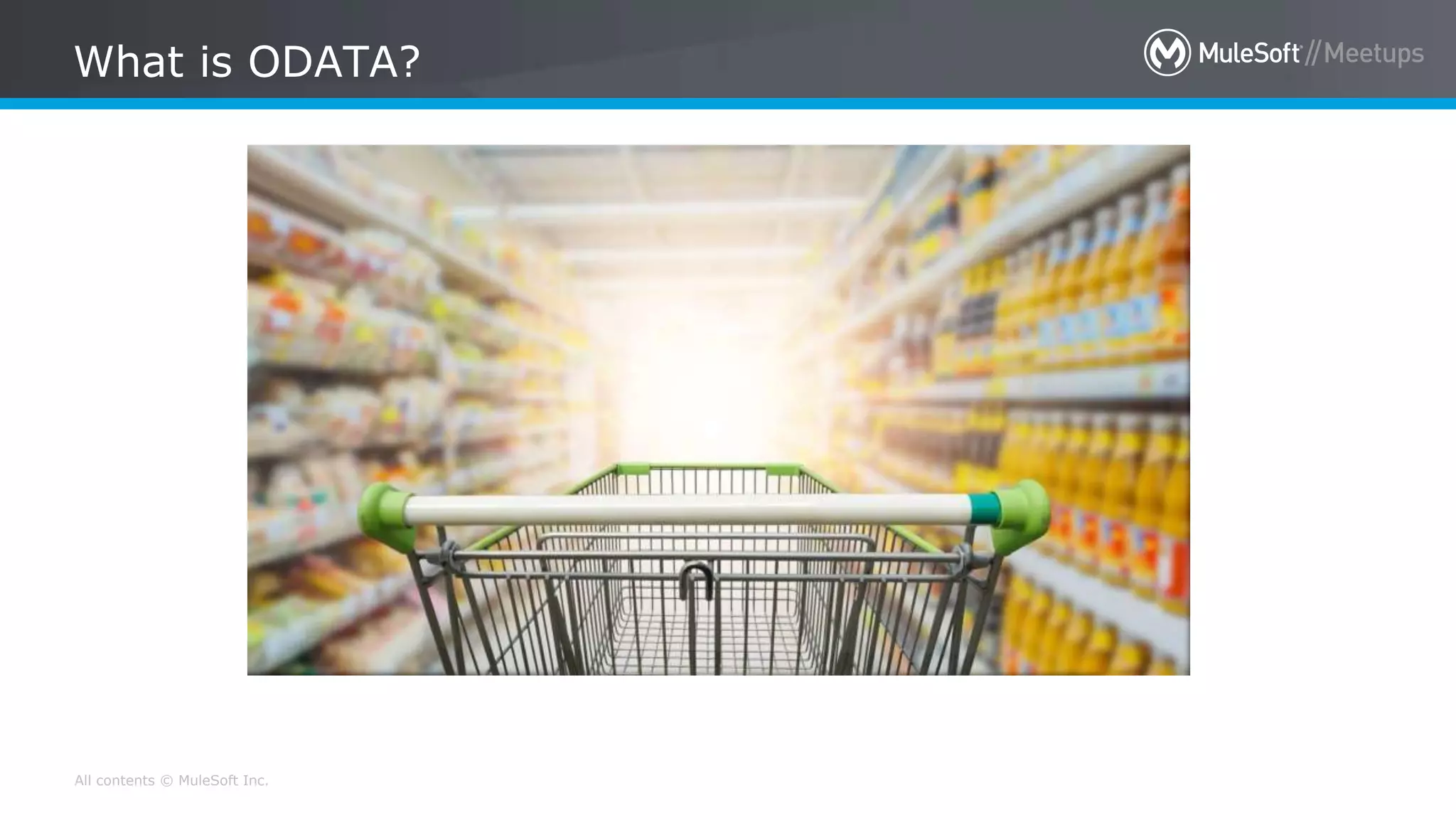 All contents © MuleSoft Inc.
What is ODATA?
 