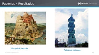All contents © MuleSoft Inc.
Patrones - Resultados
45
Sin aplicar patrones
Aplicando patrones
 