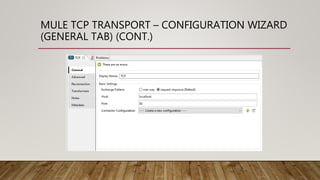 Mule TCP Component | PPTX