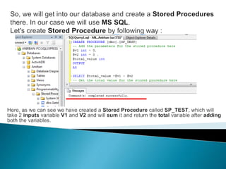 Mule with stored procedure | PPTX