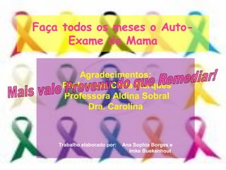 Mulher e Cancro da Mama