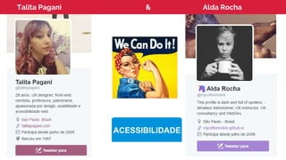 Talita Pagani & Alda Rocha
 