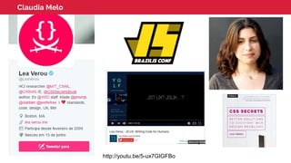 Claudia Melo
http://youtu.be/5-ux7GIGFBo
 