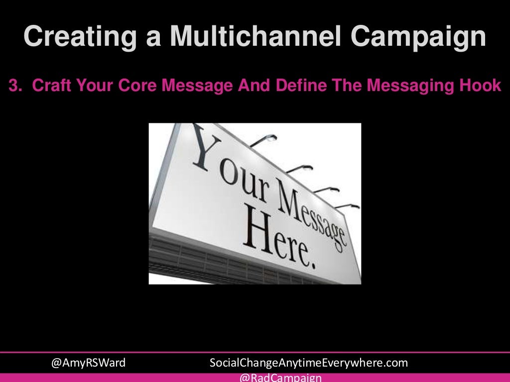 Examples of Core Messages Creating