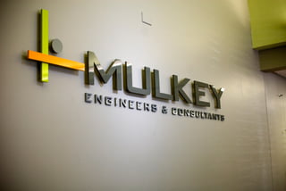 Mulkey dimensional logo