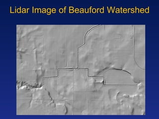 Lidar Image of Beauford Watershed 