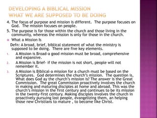Mulphurs. chapter 4 developing a bibical mission rev. su 14(1) | PPTX