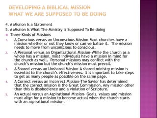 Mulphurs. chapter 4 developing a bibical mission rev. su 14(1) | PPTX