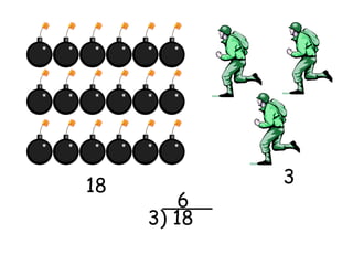 18           3
         6
     3) 18
 