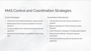 Multi Agent Systems | PPT | Presentation | PDF