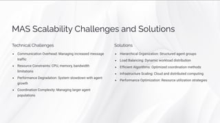 Multi Agent Systems | PPT | Presentation | PDF