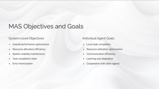 Multi Agent Systems | PPT | Presentation | PDF