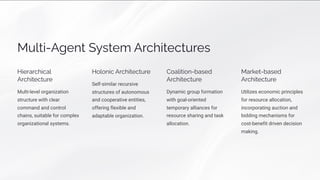 Multi Agent Systems | PPT | Presentation | PDF