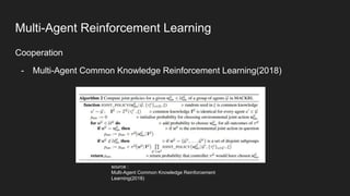 Multi-Agent Reinforcement Learning | PDF