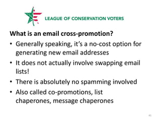 Prospect Direct MailEach mailing contains approximately 10 package tests – both issue and tweak tests.$15 Membership offer.Split premiums offer between men and women.  Have found that different premiums work better with different genders.Approximately 15% do not take the premium.  Have found that these are better donors.22