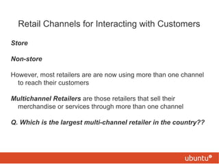 Multi channel retailing | PPT