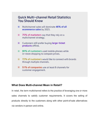 Retail Channels Example Multi-Channel Retailing: Definition, Benefits, Types, and Leading ...