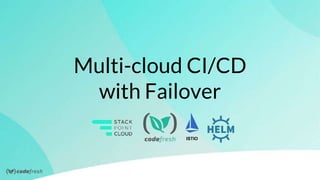 Multi-cloud CI/CD
with Failover
ISTIO
 